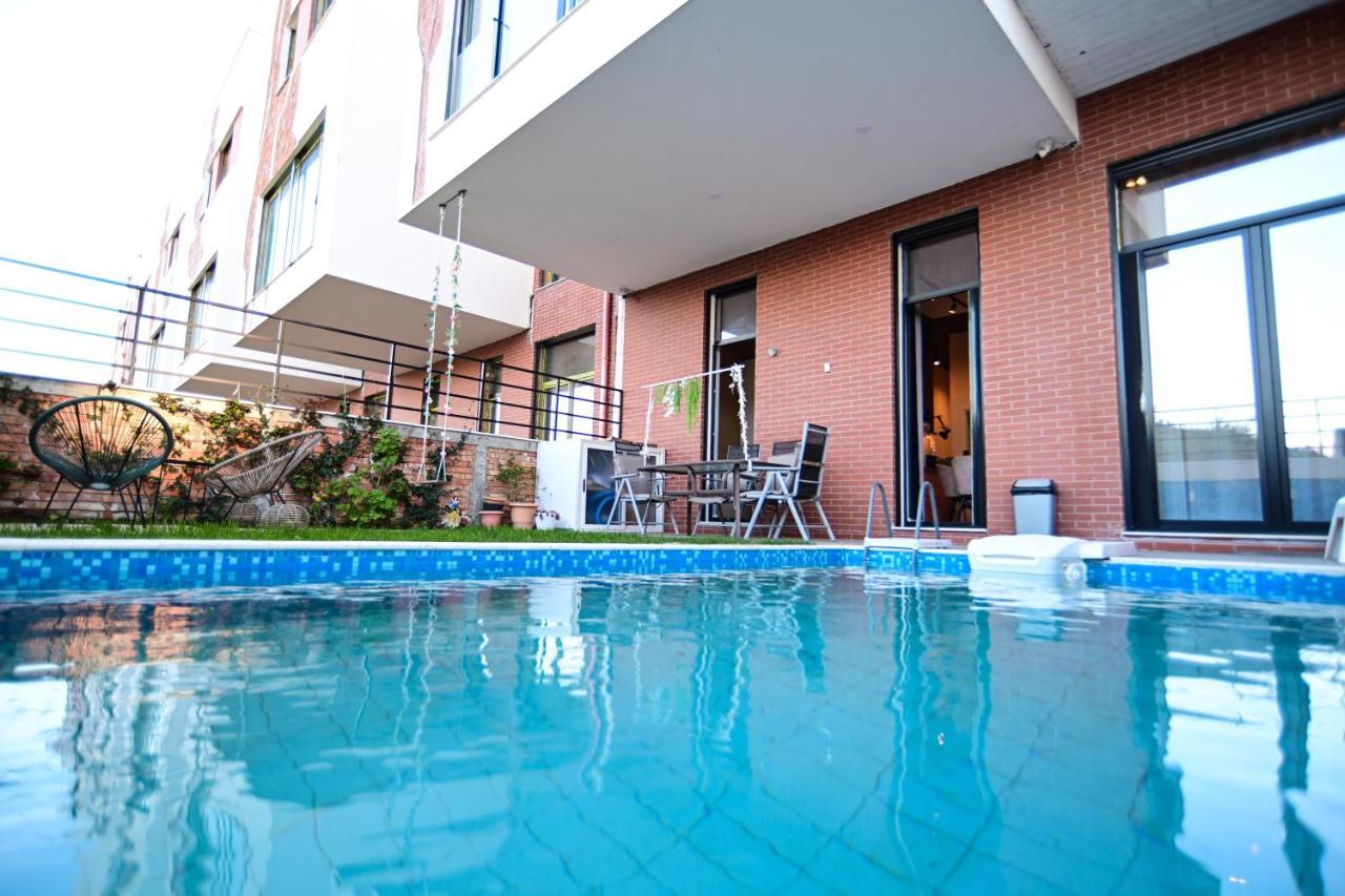 Stylish Two Bedroom House With Private Pool Tirana Exterior foto