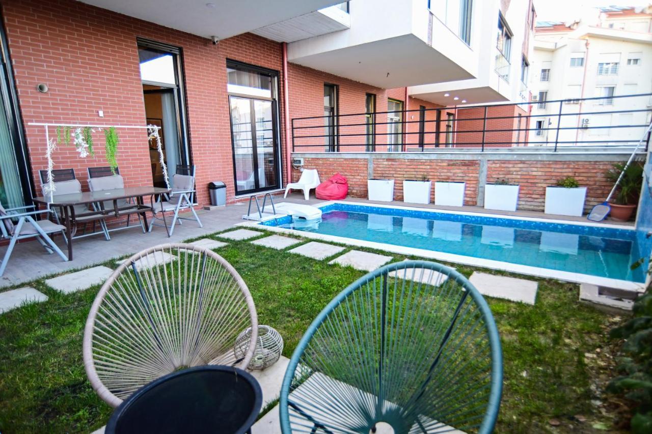Stylish Two Bedroom House With Private Pool Tirana Exterior foto